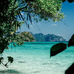 tropical paradise island