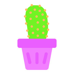 houseplants and flowers in pots icon