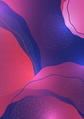 Dynamic texture background with modern fluid shapes concept. Creative geometric wallpaper. Trendy composition of gradient shapes.