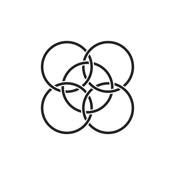 Five Circles Initial Logo