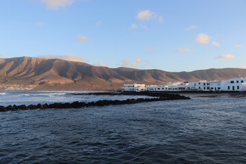 Caleta de Famara Lanzarote Îles Canaries Espagne 