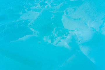  Beautiful abstract natural winter background. Pure aquamarine mountain snow. Hight quality photo