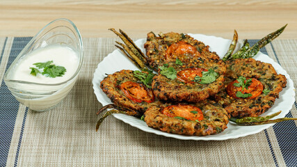 famous pakistani and indian cooked Potatoes chapli kabab chabli kabab