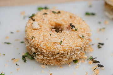Pakistani hoemmade bread donuts homemade