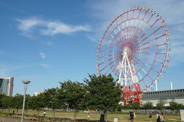 ferris wheel in the park