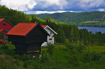 Heddalsvatnet, Notodden Municipality, Vestfold og Telemark, Norway