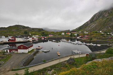 Sund, Flakstad&oslash;ya Island, Lofoten Archipelago, Norway
