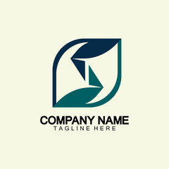 Business corporate letter S logo design vector.