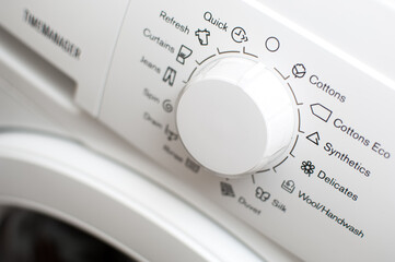 Control panel of washing machine