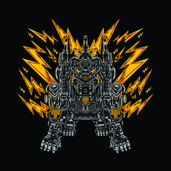 Panther Zoid illustration