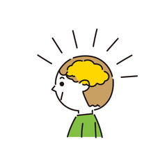 脳にいい影響があった男の子