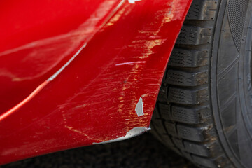 車のボディ 劣化 Car body deterioration and rust, dents