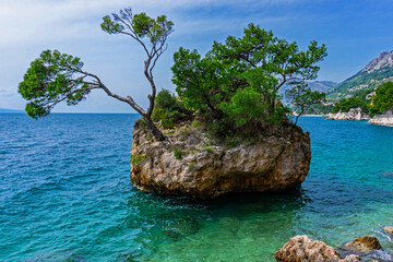 Punta Rata Brela Stone in Croatia's Makarska Riviera