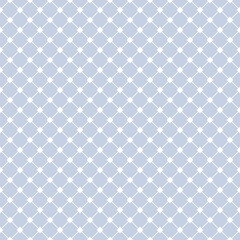 Abstract seamless geometric grid blue pattern.