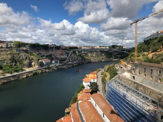 Obraz premium Porto, eine Stadt am Meer 