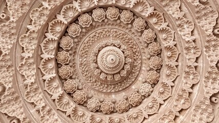 Symmetry Abstract Mandala Design  