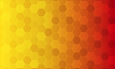 Orange Geometric Abstract Background