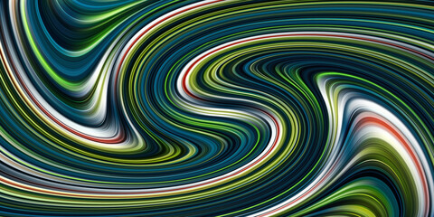 Modern art flowing shapes background