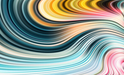 Obraz premium Modern bright colorful flow background