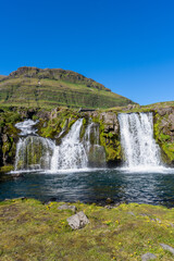 Obraz premium waterfall in the mountains