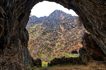 Inside a Cave in Alka Gorge, Barzan Area