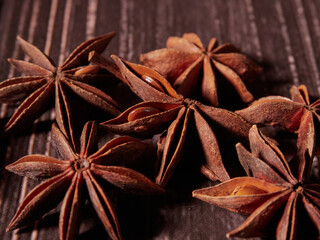 christmas mulled wine, a set of spices and fruits for mulled wine