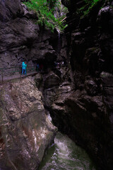 waterfall in the cave