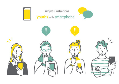 21 Best スマホを持っている Images Stock Photos Vectors Adobe Stock