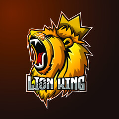 Lion King logo gaming team © Wondo