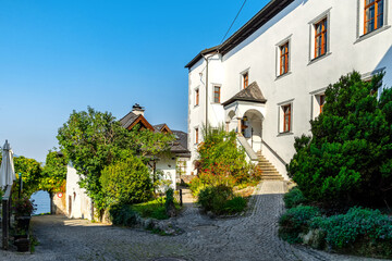 Fototapeta na wymiar Rectory in Traunkirchen, original location of the TV series 