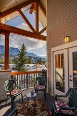 Sunny Patio in Isolated Mountains