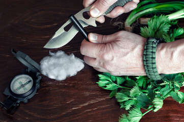 Bushcraft, outdoor, camping, navigation