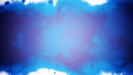 blue abstract colorful background, sky with stars