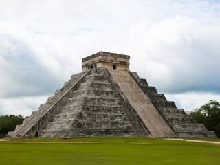 Aztec pyramid in Mexico. Mayan civilization.