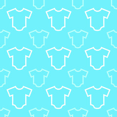 Background baby clothes blue