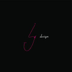 Lg handwritten logo for identity