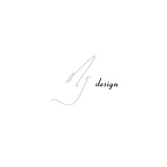 mj handwritten logo for identity
