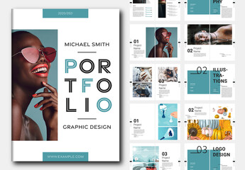 Graphic Design Portfolio Layout