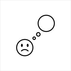 Fototapeta premium human icons think or get ideas. vector eps 10