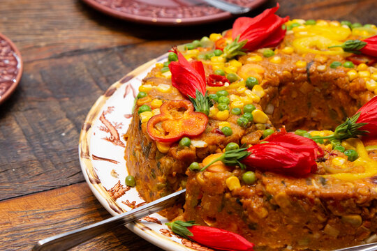 Cuscuz Paulista - Traditional Brazilian Food.