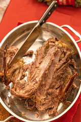 duck carcass after dinner