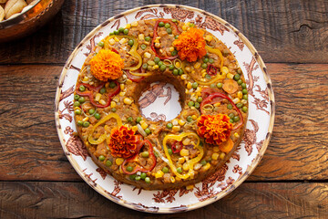 Cuscuz Paulista - Traditional Brazilian Food.