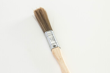 brush on white background