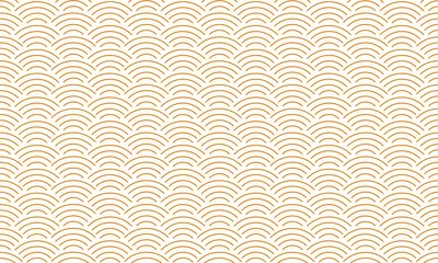 Cercles muraux Style japonais Modèle sans couture chinois et japonais. Abstrait, texture moderne pour textile, impression, papier peint. Illustration vectorielle contemporaine