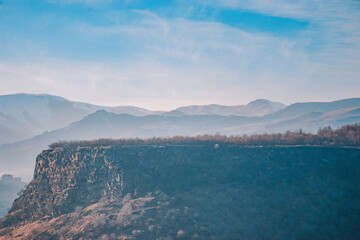 view from the mountain