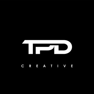 TPD Letter Initial Logo Design Template Vector Illustration
