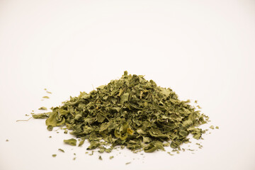 Fototapeta na wymiar Fresh Moringa Leaves- Moringa Oleifera