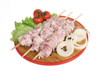 meat and vegetables on a plate