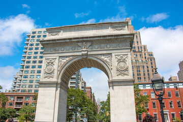 Obraz premium Washington Square Arch Washington Square Park Manhattan New York City