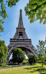 Fototapeta premium Eiffel tower in paris